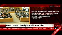 Kılıçdaroğlu: Anayasa değişikliği teklifini geri çekin