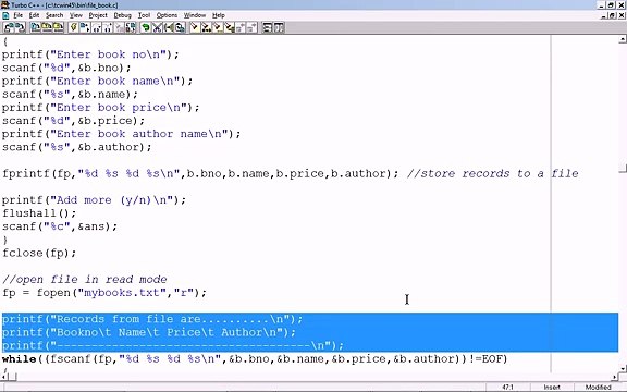 C Programming Advanced Tutorial - 17 - C File Handling Tutorial - 2 - C Fil
