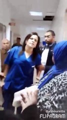 فضيحة عركة بين طبيية و مجموعة من زوار في مستشفى بن عروس شوفو شعملت الطبيبة يح
