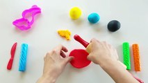 Play Doh Molds to Learn Colors with Fun Creative Animals