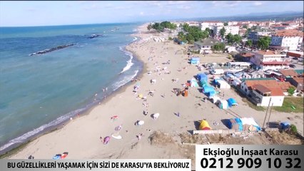 Karasu'nun güzelliklerini havadan izleyelim hd