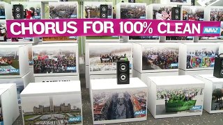 COP21_ An Avaaz installation calls for a 100%-clean-energy deal[1]