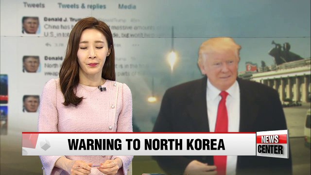 Donald Trump slams N. Korea on Twitter, S. Korea sees it as warning