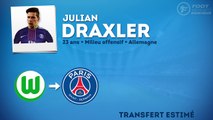 Les premiers mots de Julian Draxler en tant que joueur du PSG