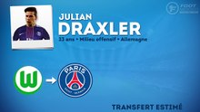 Les premiers mots de Julian Draxler en tant que joueur du PSG