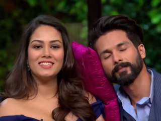 Shahid and Mira Rajput on Koffee with Karan Show