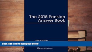 BEST PDF  Pension Answer Book [DOWNLOAD] ONLINE