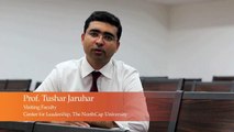 Prof.  Tushar Jaruhar facilitates the Wharton Certification that is awarded to the CFL students