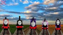 The Finger Family Song Thomas Tank Engine & Friends #6 My Kids Songs & Toys I Ryan Rosie Harold