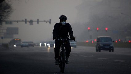 Смог в Пекине: объявлен оранжевый уровень опасности