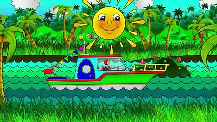 Truck Transformer - Save Maria from CROCODILES! - Cartoons for Kids