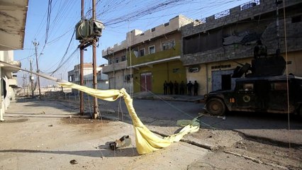  تقدم القوات العراقية داخل حي الكرامة شرقي مدينة الموصل  