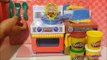 Disney Play Doh MEAL MAKIN KITCHEN - Make poached eggs on toast and a pepperoni pizza!