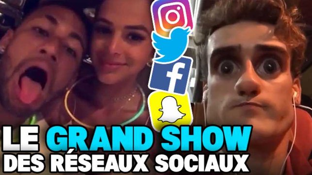 Griezmann, Pogba, Neymar, CR7... le meilleur des réseaux sociaux !