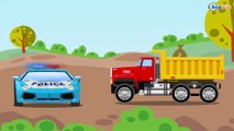 Carros de Carreras es Rojos en La pista - Planeta de Carros | La zona de operación