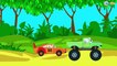 Сoches de carreras y Сamión de bomberos - Carros Para Niños - Dibujos animados de Coches
