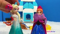 PlayDoh Lego Duplo Arctic adventure - olaf princesses - Disney FROZEN Elsa & Anna kids videos