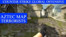 Counter Strike Global Offensive (CS GO) 2017 - Aztec Map Gameplay