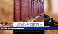 PDF [DOWNLOAD] H.R. 2382, The Credit Card Interchange Fees Act Of 2009; And H.R. 3639, The