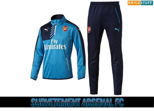 Survetement junior du club anglais FC Arsenal Football Club - Gunners tracksuit