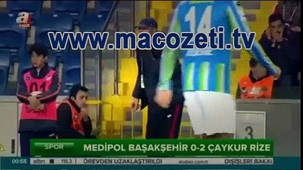 Скачать видео: EN YENİ GOLLER MAÇ ÖZETLERİ Medipol Başakşehir 0 - Çaykur Rizespor 2 (Özet) | www.macozeti.tv