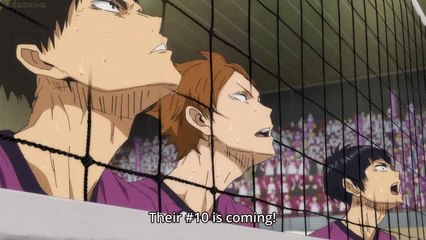 Haikyuu!! Season 3 Karasuno Kouko VS Shiratorizawa Best Moment 0f 2016