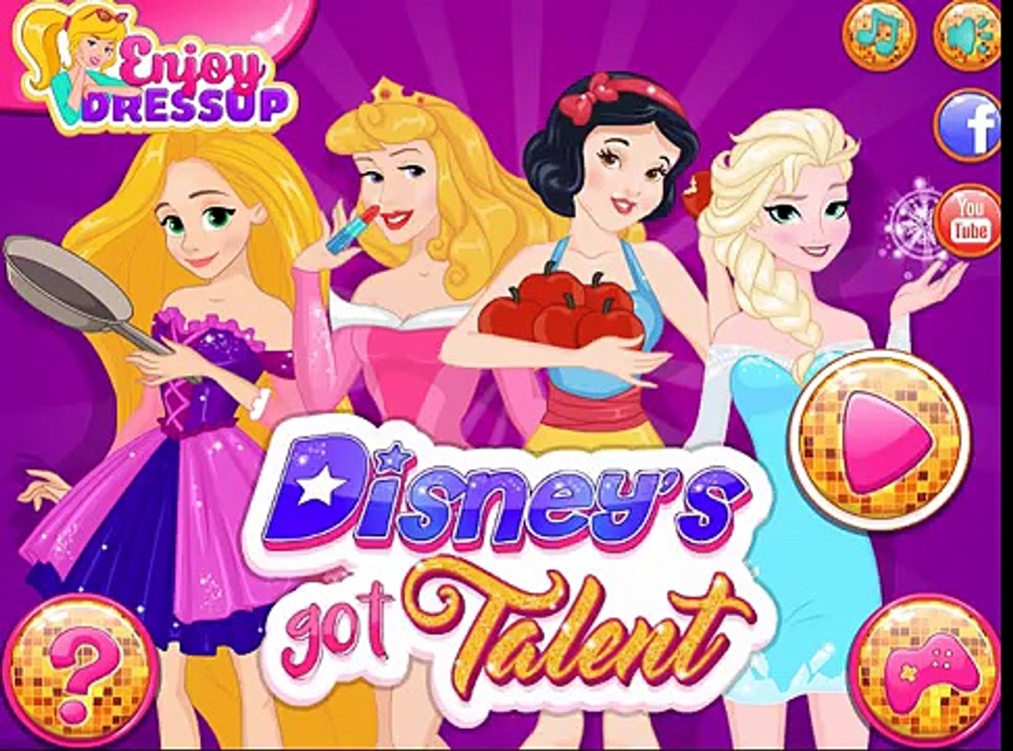 Disneys Got Talent - Disney Princess Games