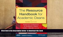 Download [PDF]  The Resource Handbook for Academic Deans Laura L. Behling Trial Ebook