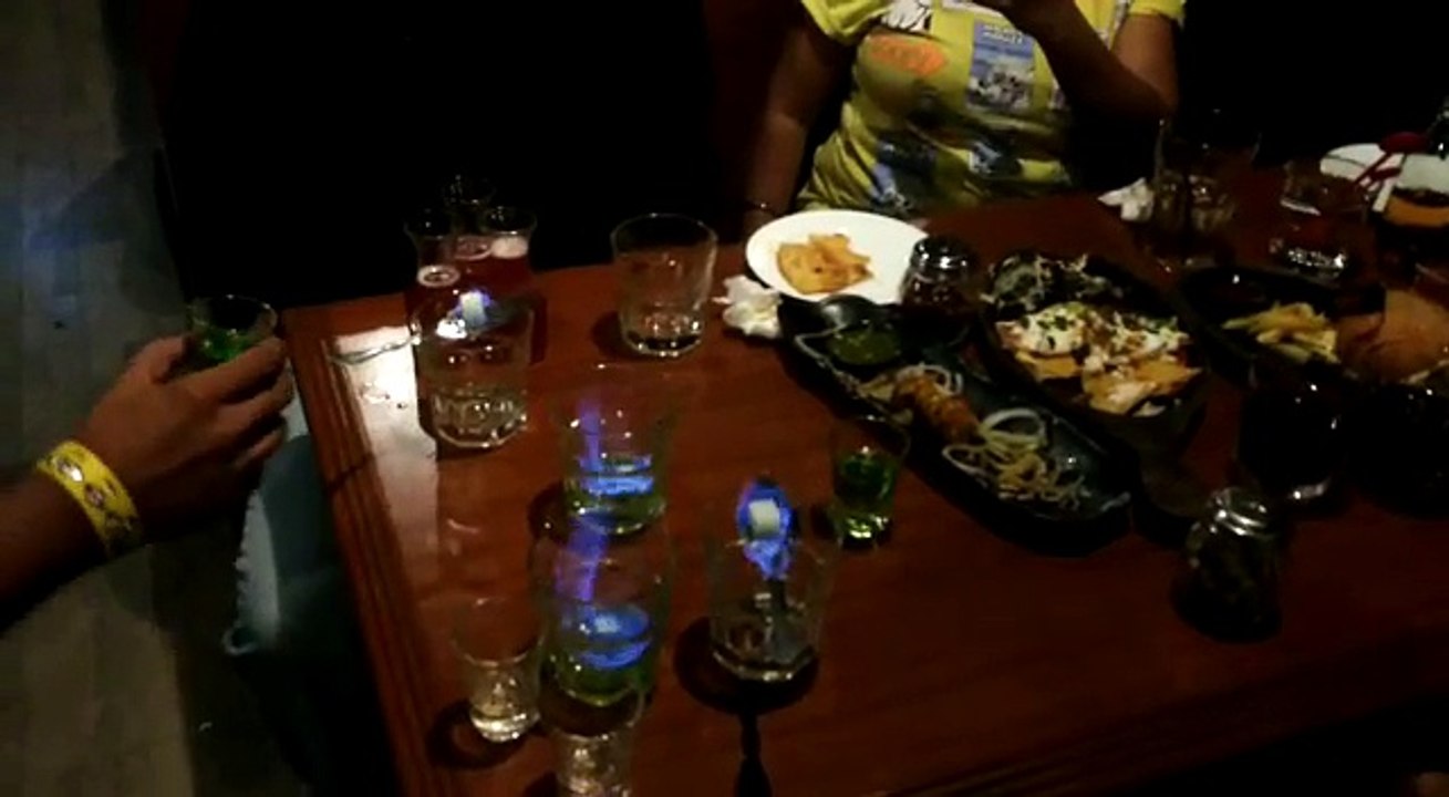 whiskey flame shot
