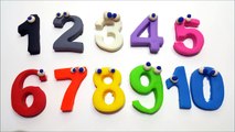 Learn Numbers 1-10 Spelling Colors Play Doh for Kids Toddlers Preschoolers Babies