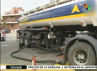 Entra en vigor en Uruguay aumento del 8% a combustibles