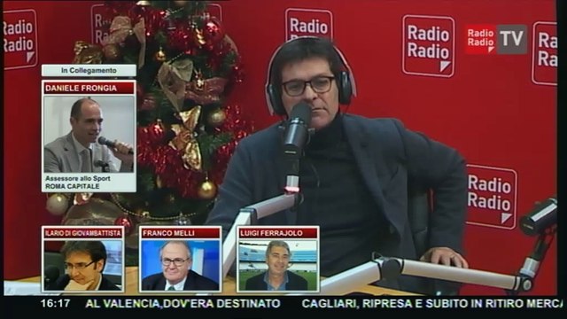 Stadi a Roma: Facciamo il punto con Daniele Frongia (Assessore allo Sport di Roma Capitale) - 03 gennaio 2017