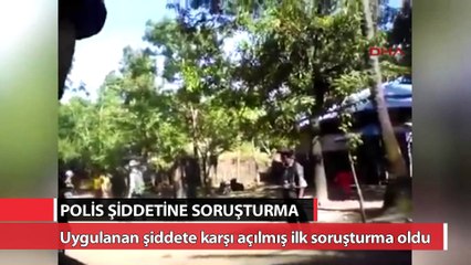 Polis şiddetine soruşturma