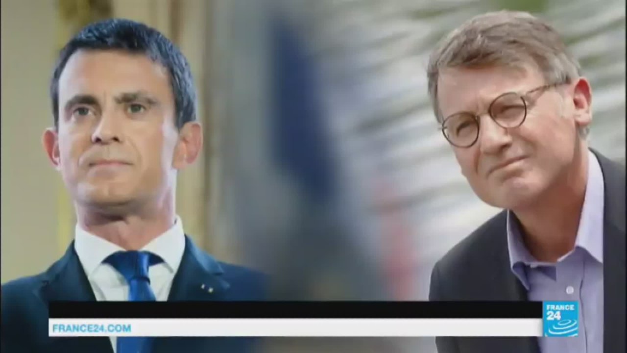Manuel Valls et Vincent Peillon présentent leurs programmes pour la primaire de la gauche
