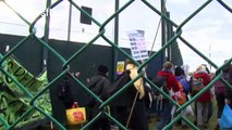 Activists protest for closure of immigration removal centre