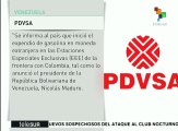 PDVSA expende gasolina en la frontera colombo-venezolana