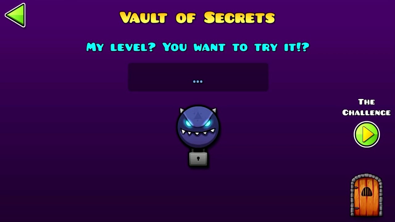 Geometry Dash World “The Challenge” Secret Level
