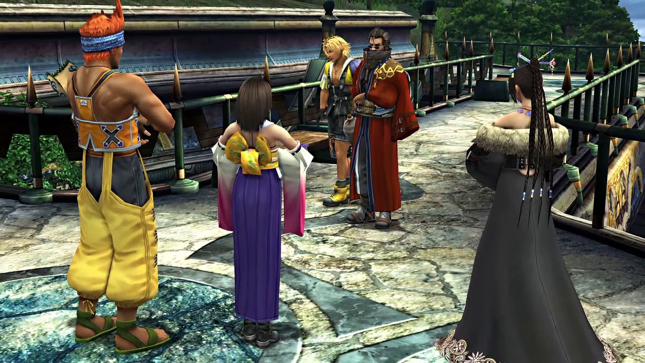 FINAL FANTASY X HD - Tidus Yuna LOL Laugh Out Loud Scene