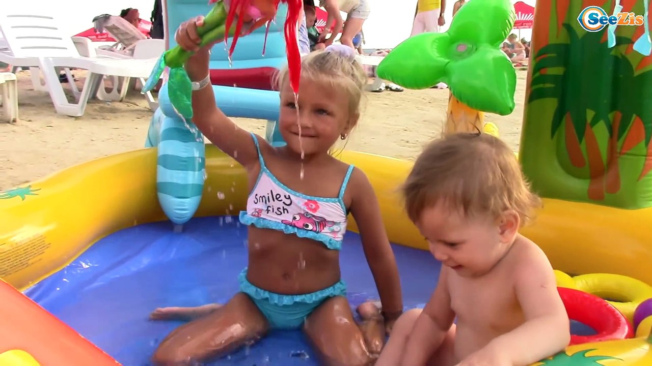 Принцесса Русалка АРИЭЛЬ Купаемся в Бассейне Игры в воде для Детей Принцессы Диснея Doll Mermaid