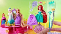 Rapunzel Royal Style Studio Playset Color Changing Doll Disney Princess Color Changers Ariel Belle