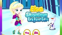 Disney Princess Frozen - Elsa Skating Injuries - Anna Elsa Frozen disney princess game