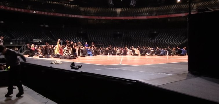 Dans les coulisses du Béjart Ballet Lausanne à Forest National