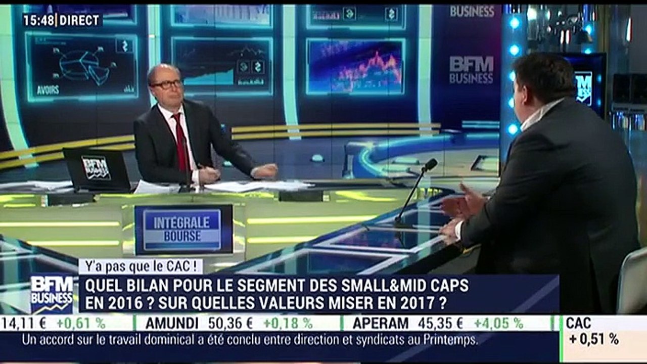 Y'a pas que le CAC: "Les sociétés small et mid caps réagissent très bien aux fondamentaux économiques", Sébastien Ribeiro - 03/01