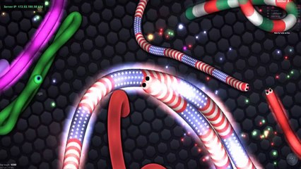 Slither.io - The Return Of King Giant Snake Trolling | Slitherio Epic Plays