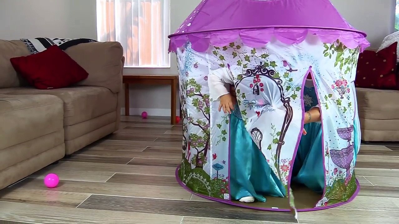 Frozen Elsa & Elsa Baby vs Scary hands w/ spiderman, snow white, scary vampire funny superhero video