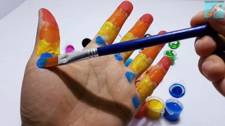 Body-Painting-Learning-Colors-Video-for-Children-Finger-Family-Nursery-Rhymes