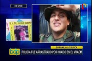 Vraem: policía desaparece al ser arrastrado por huaico