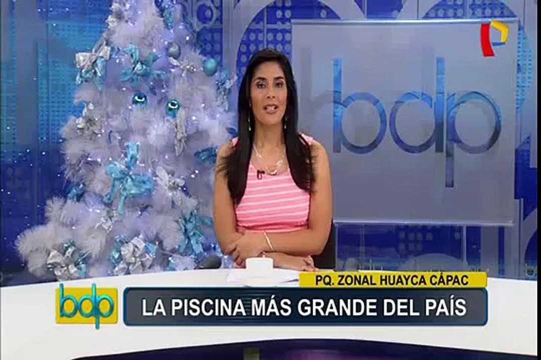 Parque zonal Huayna Cápac: verano en una de las piscinas más grandes del país