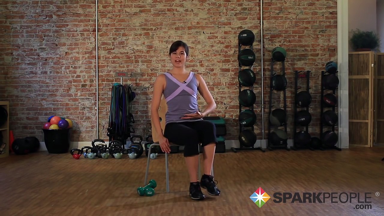 Seated Abs Workout  Chair Exercises for Your Core