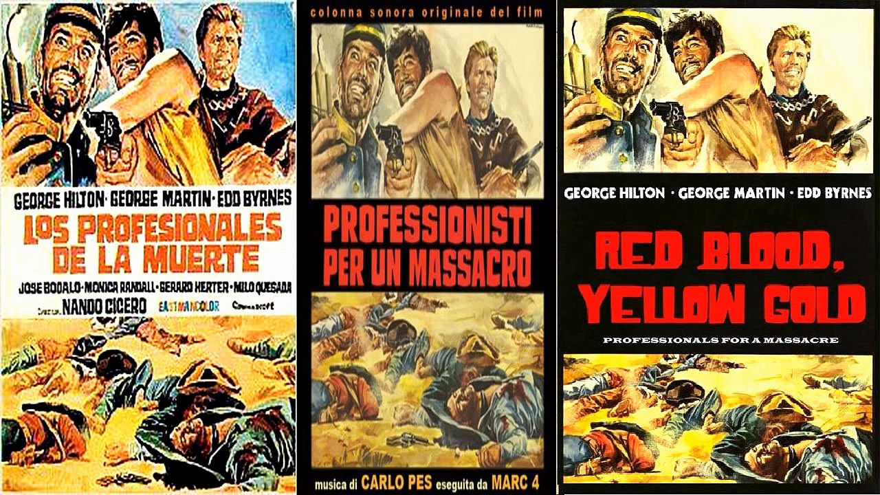 1967 - Los Profesionales de la Muerte (escenas rodadas en Almería) parte 2